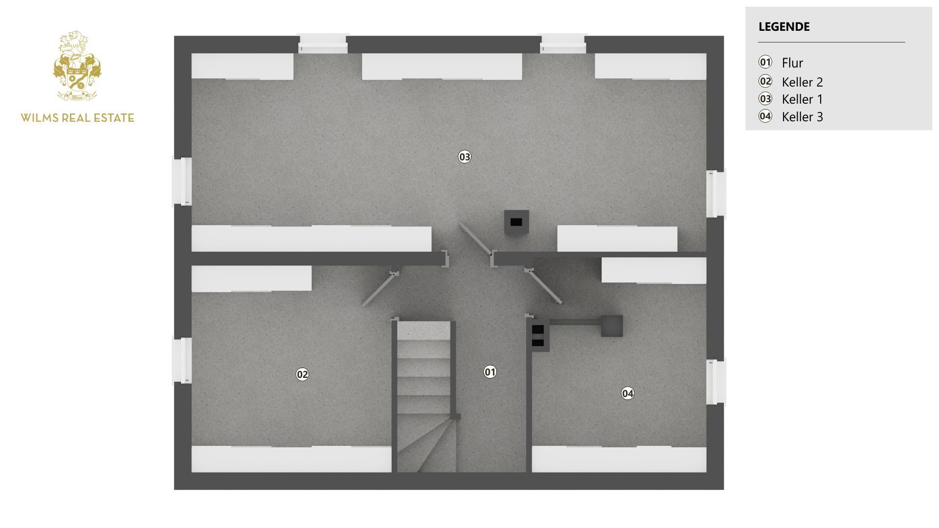 Grundriss Keller
