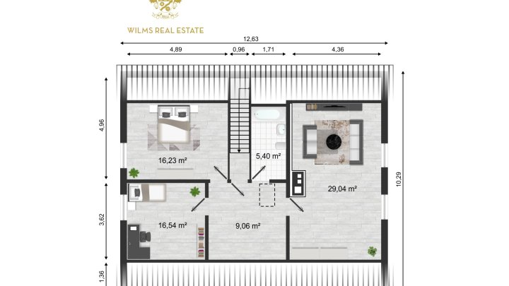 Platz für die ganze Familie! Fertighaus mit bis zu 5 Schlafzimmern und Garten